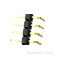 Conector de clavija de paso de 3,96 mm en ángulo recto 8P